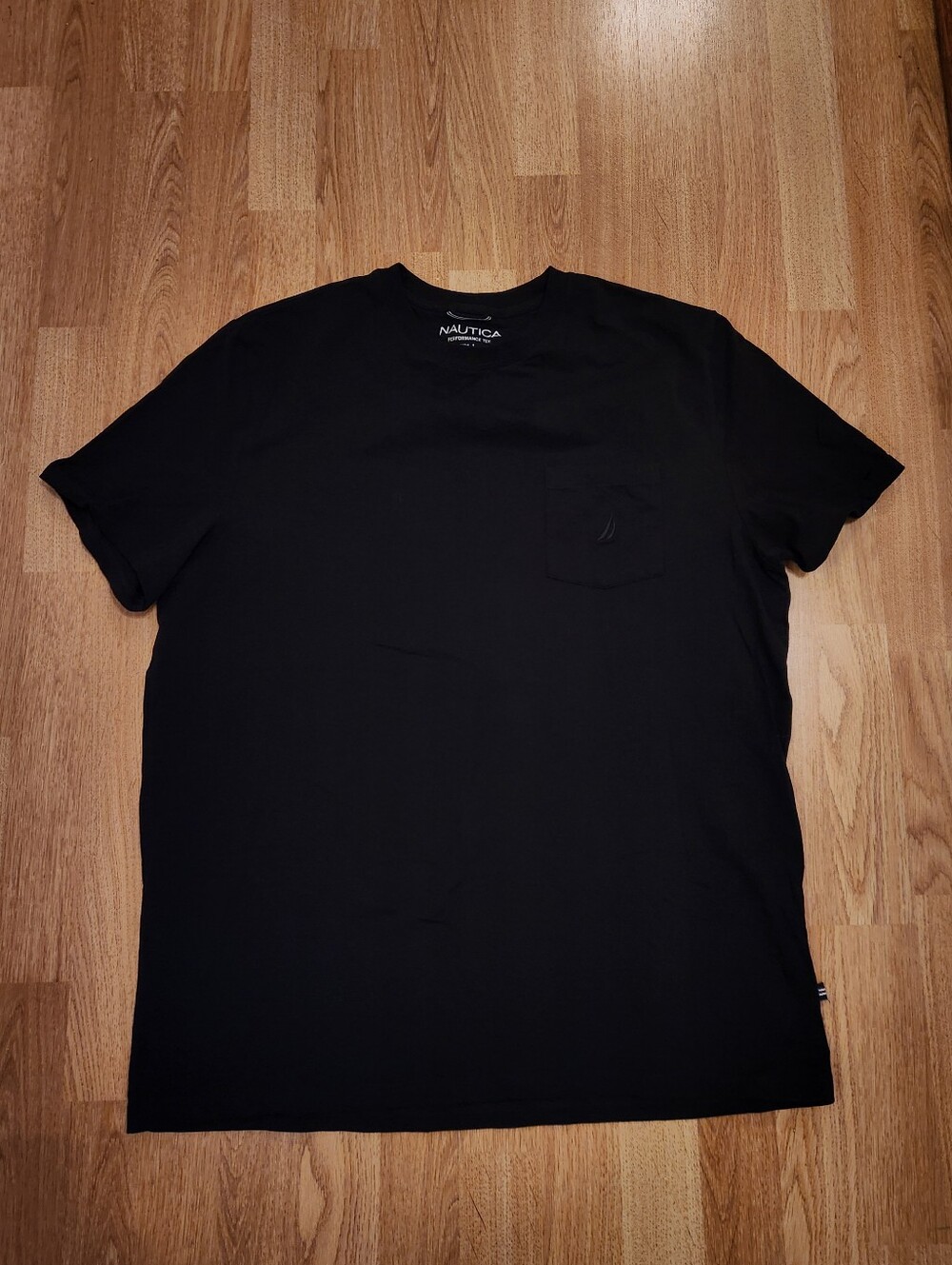 Nautica Performance Short Sleeve Tee Black Large